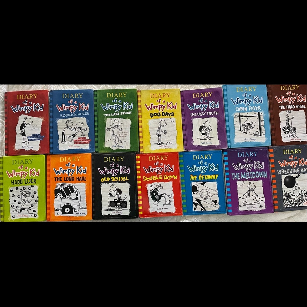 Diary of a Wimpy Kid Book Set (1-14)